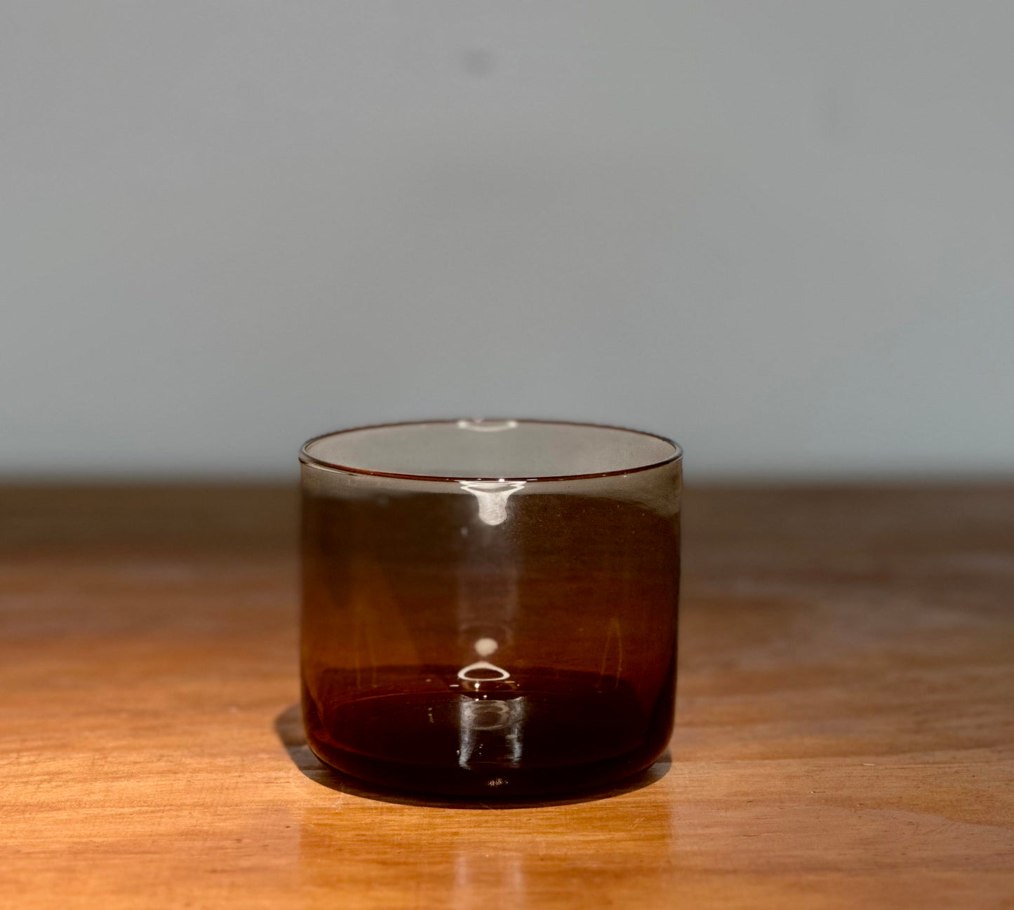 Set de Vasos de Vidrio Café Ámbar – Pack x5