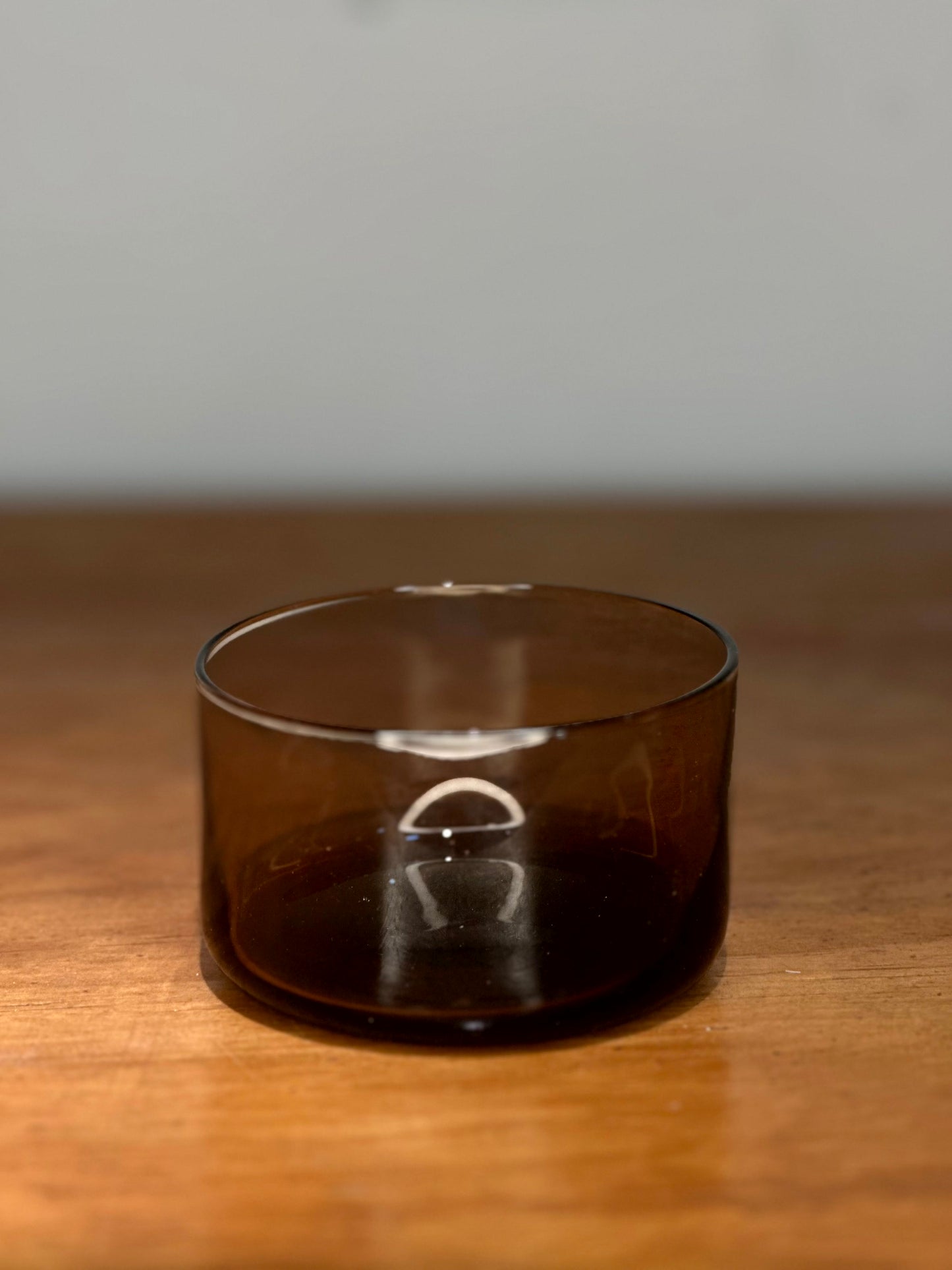 Set de Vasos de Vidrio Café Ámbar – Pack x4