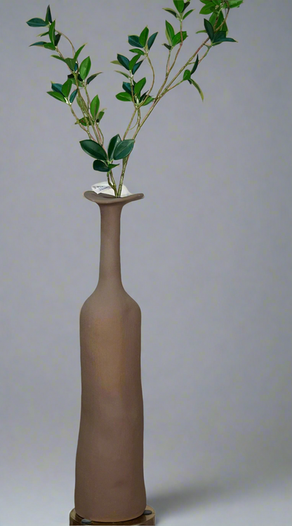 Florero Escultural de Cerámica Mate