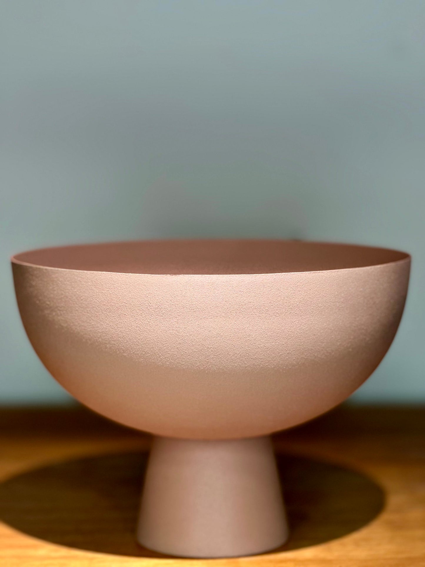 Bowl Escultural Rosa Mate