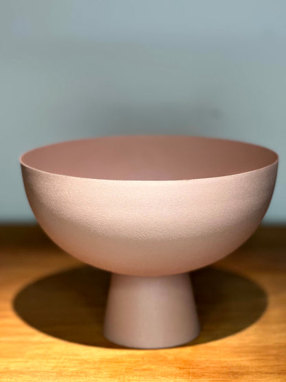 Bowl Escultural Rosa Mate