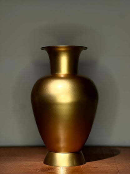 Florero Metálico Dorado