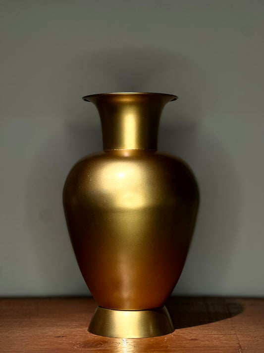 Florero Metálico Dorado